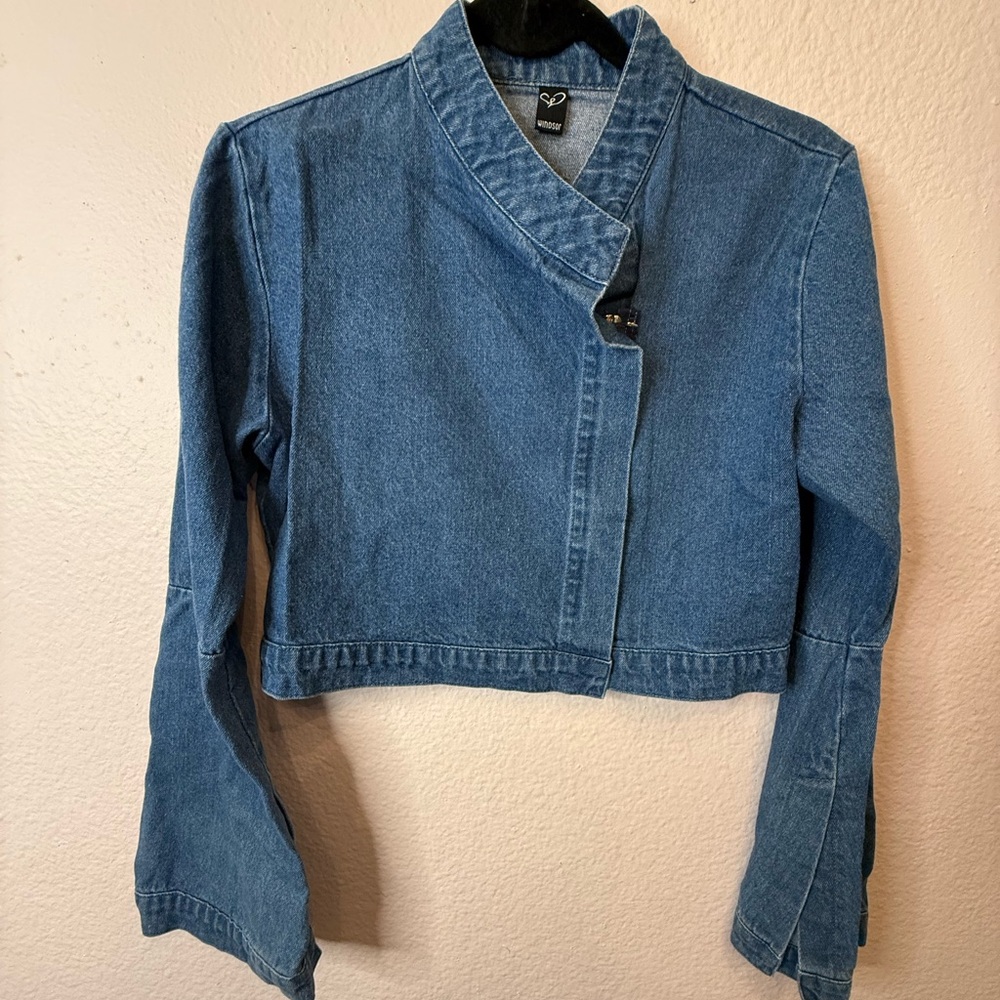 Vintage Windsor cropped lightweight denim top/jacket